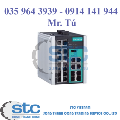 EDS-518E-SS-SC-4GTXSFP-T – Bộ chuyển mạch công nghiệp – Moxa
