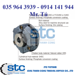 CF-A-090-O2 Khớp nối Miki Pulley Vietnam