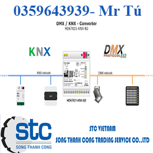 ADFweb HD67821-KNX-B2 Thiết bị chuyển đổi tín hiệu ADFweb Vietnam 
