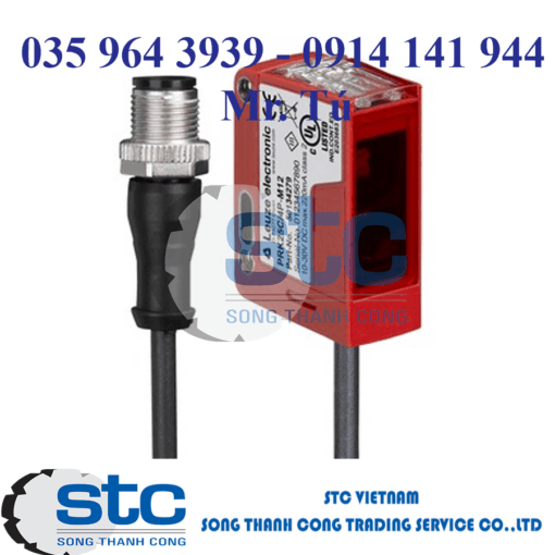 LS25C/XX-200-M12 - Throughbeam photoelectric sensor transmitter – Leuze