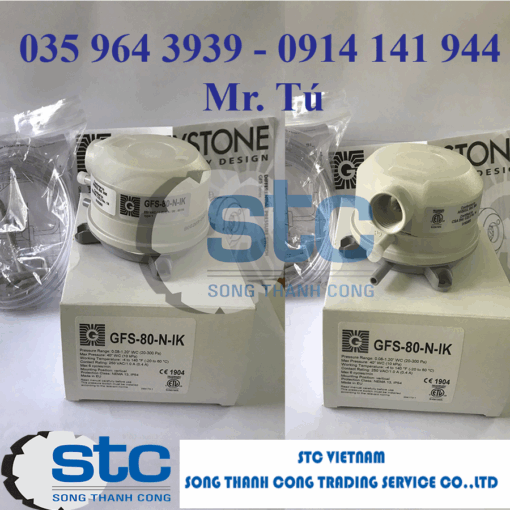 GFS-80U-NPIKG – Bộ chênh áp – Grey stone