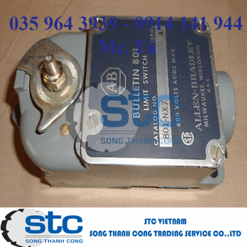 801-NX7 – Công tắc hành trình – Allen Bradley