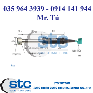 S-221K-01-1-TPC1-ASP – Đầu dò nhiệt độ - Anritsu