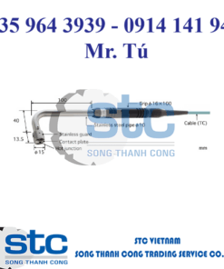 A-233E-00-1-TC1-ASP - Đầu dò nhiệt độ - Anritsu