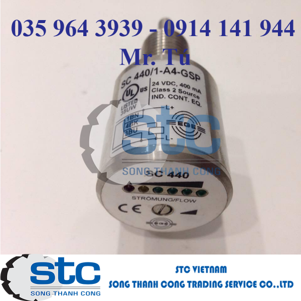 SC440/1-A4-GSP Id-No: P10523 Cảm biến lưu lượng EGE Elektronik Vietnam